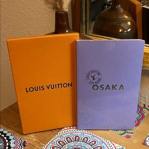NWT Louis Vuitton Purple Osaka Notebook/city Guide new in Box sealed